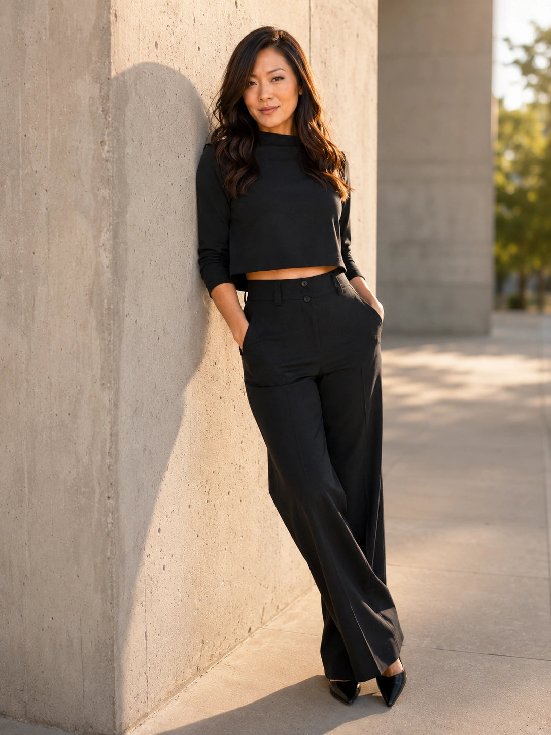 Sonoma High-Waisted Two-Piece Set