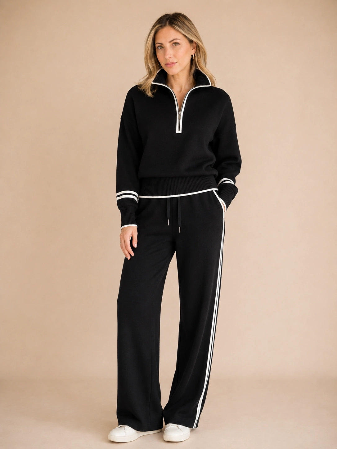 Southampton Quarter-Zip Two-Piece Set