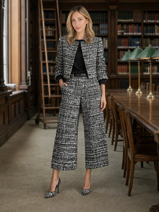 Bridgehampton Tweed Two-Piece Set