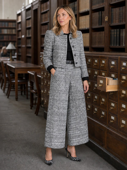 Bridgehampton Tweed Two-Piece Set