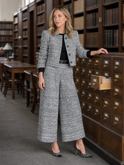 Bridgehampton Tweed Two-Piece Set