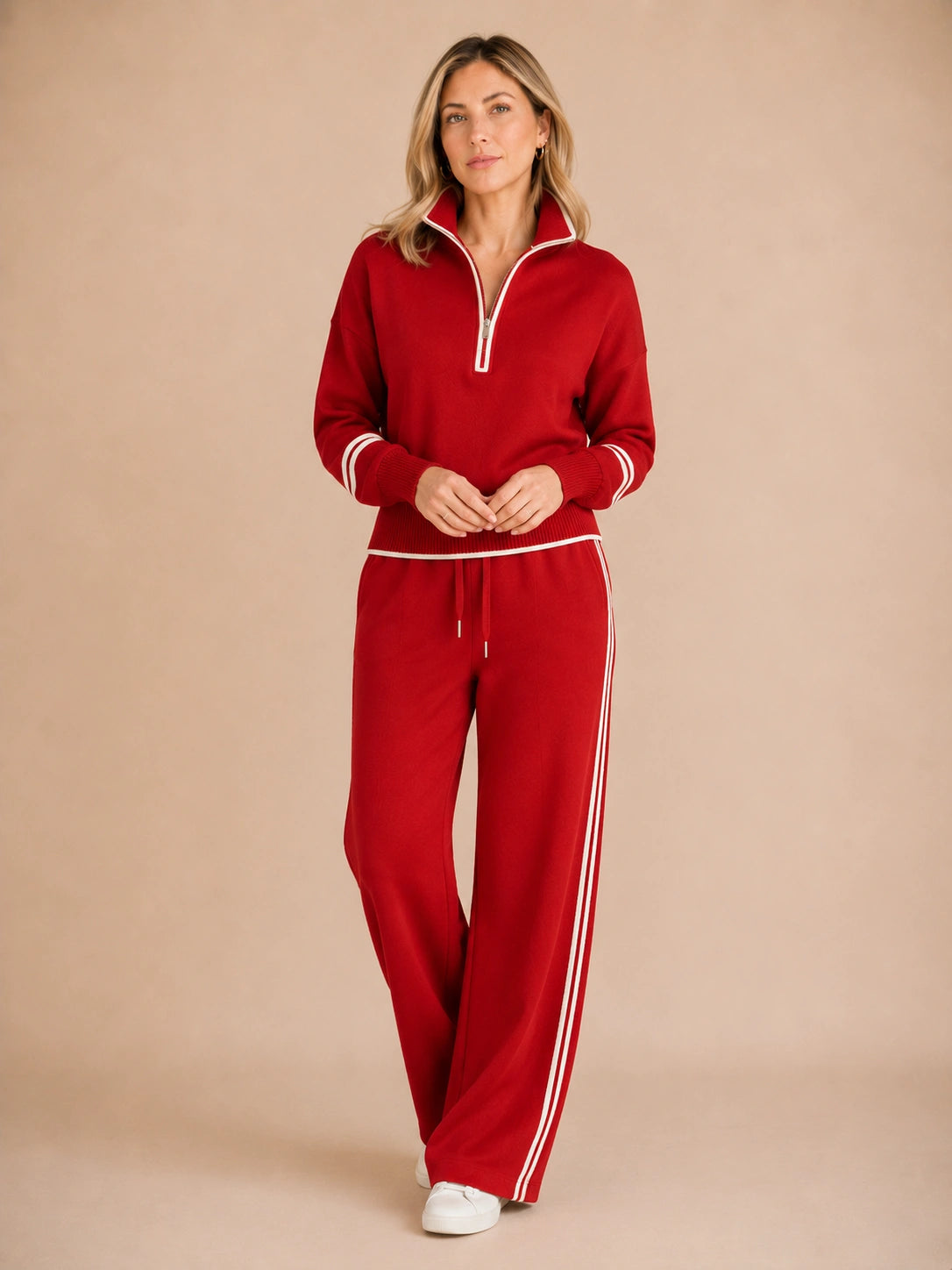 Southampton Quarter-Zip Two-Piece Set
