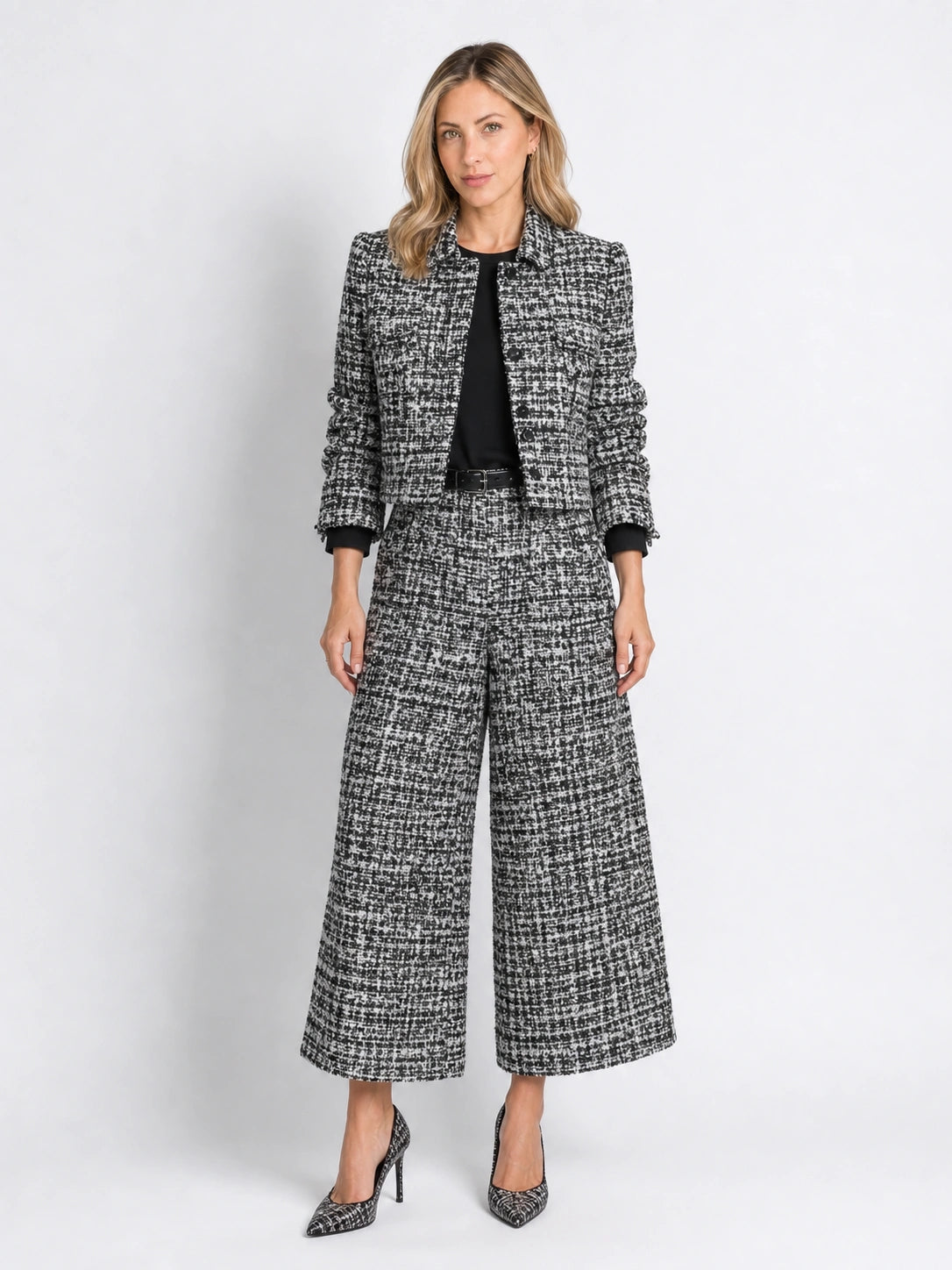 Bridgehampton Tweed Two-Piece Set