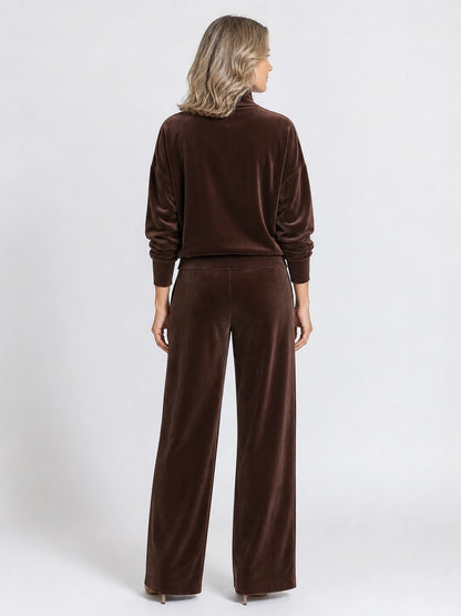 Mendocino Mock-Neck Knit Two-Piece Set